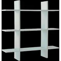 Kids Concept Wall Shelf 3 Level Light Green - Green - ONE SIZE