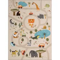 KMCarpets Animal Matto 120x160, Linen