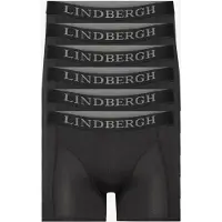 Lindbergh Bamboo Boxers 6-Pack - Black - S
