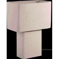 Leitmotiv Table Lamp Boaz Recto - Grey - H33CM
