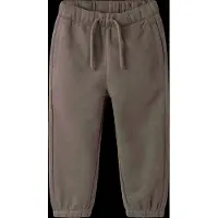 Lil´ Atelier Nmnilondon Ros Sweat Pant Bru Lil Noos - Brown - 98