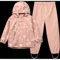 Liewood Pedia Rainwear Set - Pink - 140