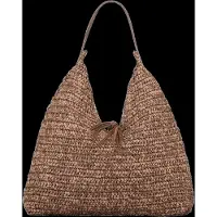 Becksöndergaard Paper Straw Siena Bag - Brown - ONE SIZE