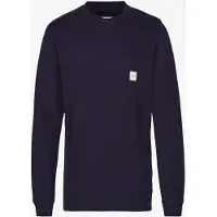Makia Square Pocket Sweatshirt - Navy - S