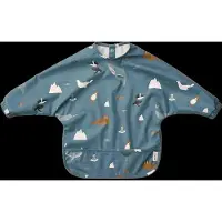 Liewood Merle Printed Cape Bib - Blue - ONE SIZE