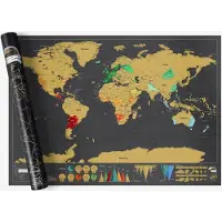 Ohlsson & Lohaven Scratch Map Original Deluxe