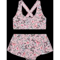 Color Kids Bikini W. Skirt, Aop - Pink - 104