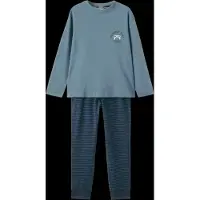 Mango Printed Long Pyjamas - Blue - 7-8