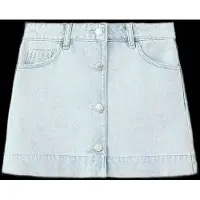 Mango Denim Skirt With Buttons - Blue - 122