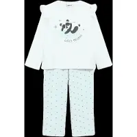 Mango Printed Long Pyjamas - Blue - 3-4