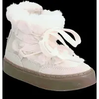 Mango Ankle Boots With Leather Accents - Cream - 23