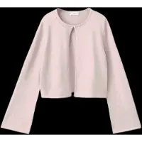 Mango Fine-Knit Cardigan - Pink - 128
