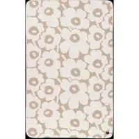 Marimekko Unikko Bed Spread 160X260 Cm - Beige - 160X260CM