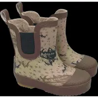 Mikk-Line Short Winter Wellies - Aop - Beige - 26