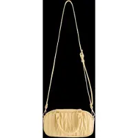 Lindex Bag Pleated Fran - Yellow - ONE SIZE