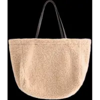 Lindex Bag Pile - Beige - ONE SIZE