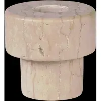 Mette Ditmer Marble Candleholder - Beige - H:5CM