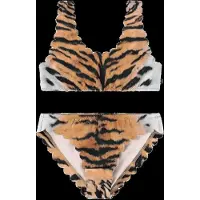 Molo Nolina Bikinit Wild Tiger Wild Tiger 134/140 cm Ruskea 134/140 cm Tytöt