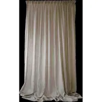 Mimou Gardine Ellie, Dobbelt Bredde - Beige - 295X250CM
