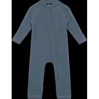Mikk-Line Wool Baby Suit - Blue - 104