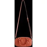 Lindex Bag Pleated Fran - Orange - ONE SIZE