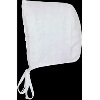Mp Denmark Flora Baby Bonnet - White - 49