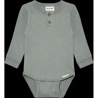 Minymo Body Ls Rib - Green - 68