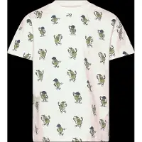 Minymo T-Shirt Ss Aop - Cream - 128