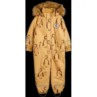 Mini Rodini Kebnekaise Penguin Overall - Yellow - 80
