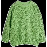 Mini Rodini Mini Leopard Aop Sweatshirt - Green - 116/122