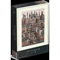 Martin Schwartz Amsterdam Jigsaw Puzzle (1000 Pieces) - Multi/patterned - 50X70CM