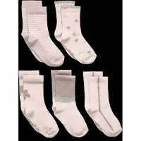 Minymo Socks W. Pattern (5-Pack) - Multi/patterned - 35\38