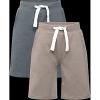 Minymo Basic 53 -Sweat Short (2-Pack) - Multi/patterned - 140