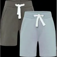 Minymo Basic 53 -Sweat Short (2-Pack) - White - 110