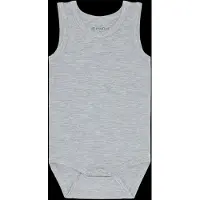 Minymo Body W/O Sleeves - Grey - 80