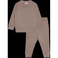 Minymo Sweat Set (2-Pcs) - Brown - 152