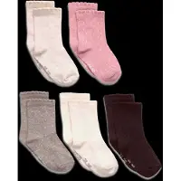 Minymo Socks W. Knit (5-Pack) - Multi/patterned - 27\30