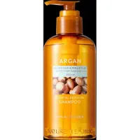 Nature Republic Argan Essential Moisture Repairing Shampoo - Nude - 300 ML