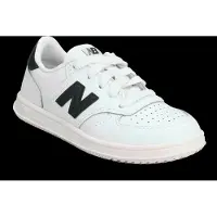 New Balance unisex for kids. PST500V1 White T500 Lace leather sneakers (33), Flat, Suede, Laces, Casual, children's fashion