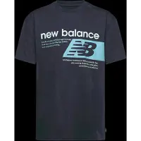 New Balance Nb Authentic Brand Players Graphic Tee - Navy - 140