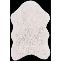 Lorena Canals Woolable Rug Woolly - Sheep White - White - 75X 110CM