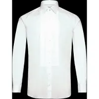 Michael Kors Tuxedo Slim Fit Shirt - White - 39