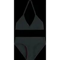 Lindex Bikini Triangle Rib - Black - 128