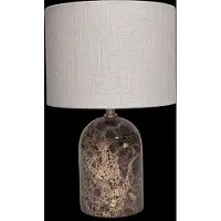 ENKEL Living Flair Mini Table Lamp - Brown - Ø 18 CM