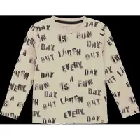 Minymo T-Shirt Ls Aop - Beige - 98