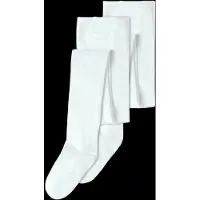 Name it Nknpantyhose 2P Solid Noos - White - 134-140