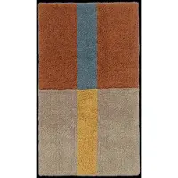 Lorena Canals Wool Rug Chroma Cinnamon - Beige - 80X 140CM