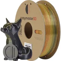 Copymaster3D Tri-Silk -filamentti 3D -tulostimeen, 1.75 mm, punainen/ kulta/ musta