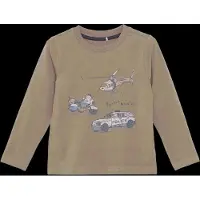 Minymo T-Shirt Ls - Beige - 122