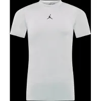Nike Jordan Sport Men's Dri-Fit Short-Sleeve Base Layer Top - Grey - XL